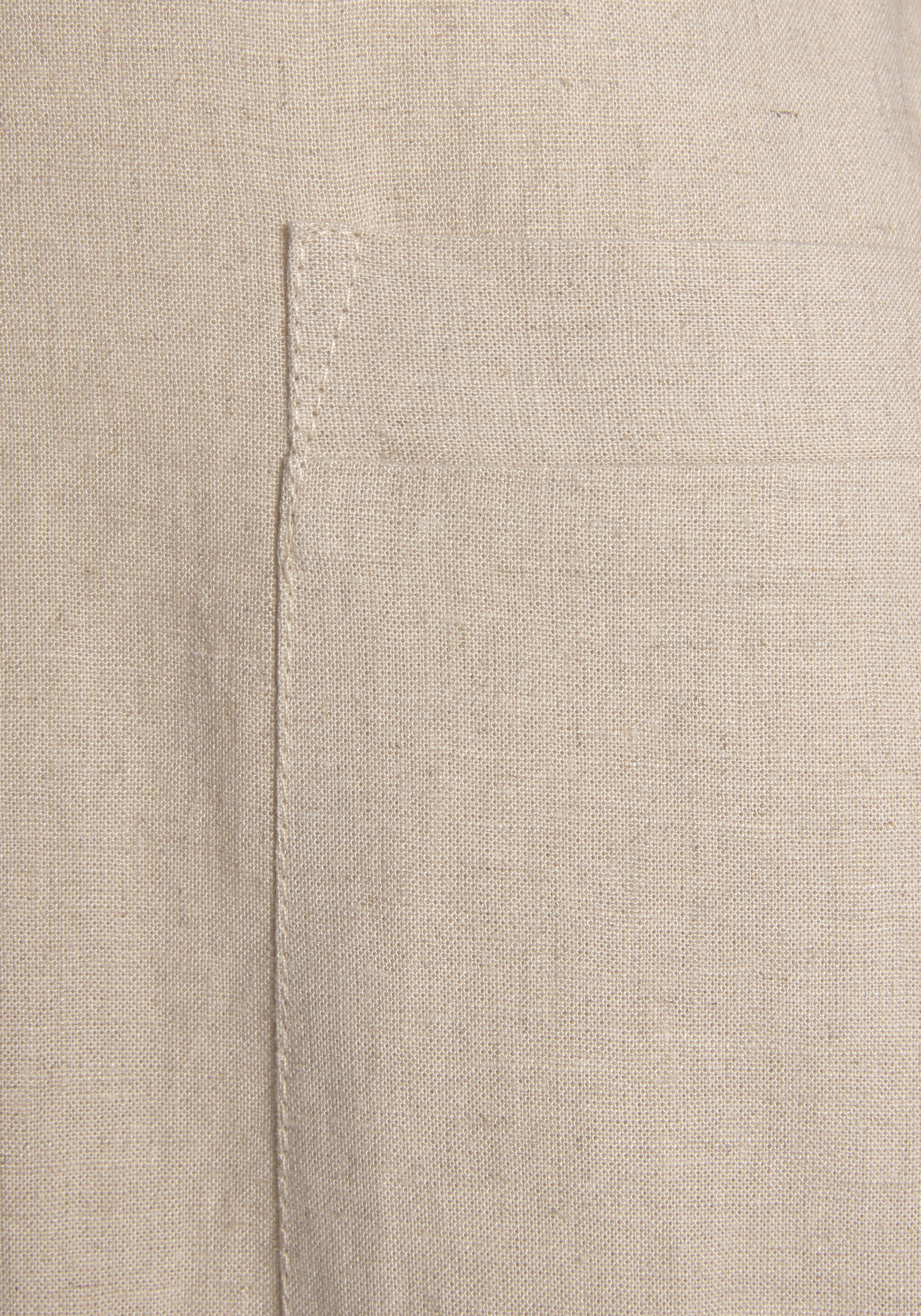 LASCANA Neckholder-Overall , aus Leinen-Mix, sommerlicher Jumpsuit mit weitem Bein