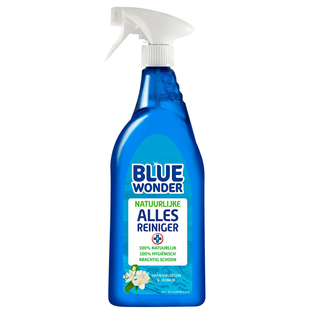 Blue Wonder 100% Natuurlijke Allesreiniger Spray Oranjebloesem750 ml