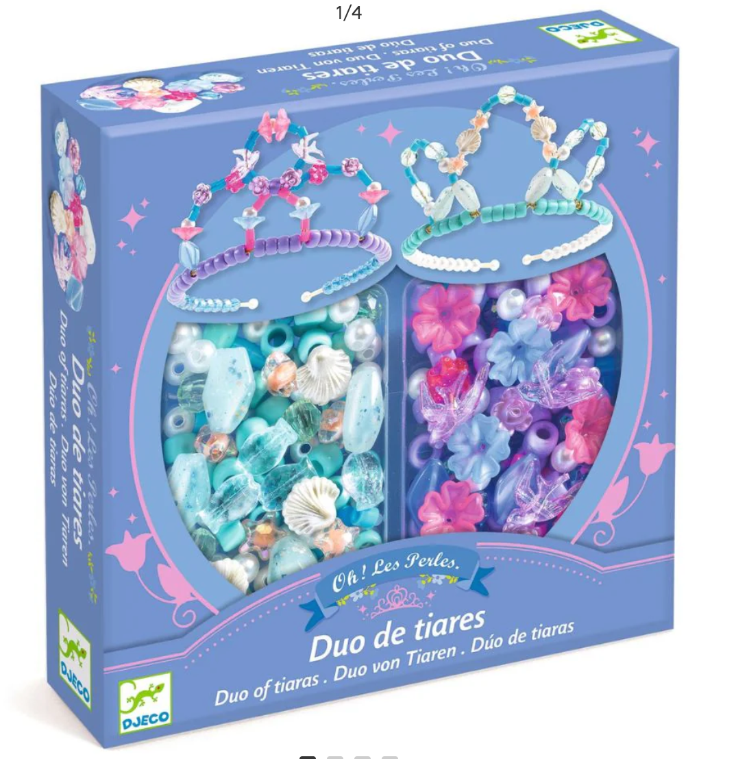 Djeco dj00038 Knutselset Tiara's blauw