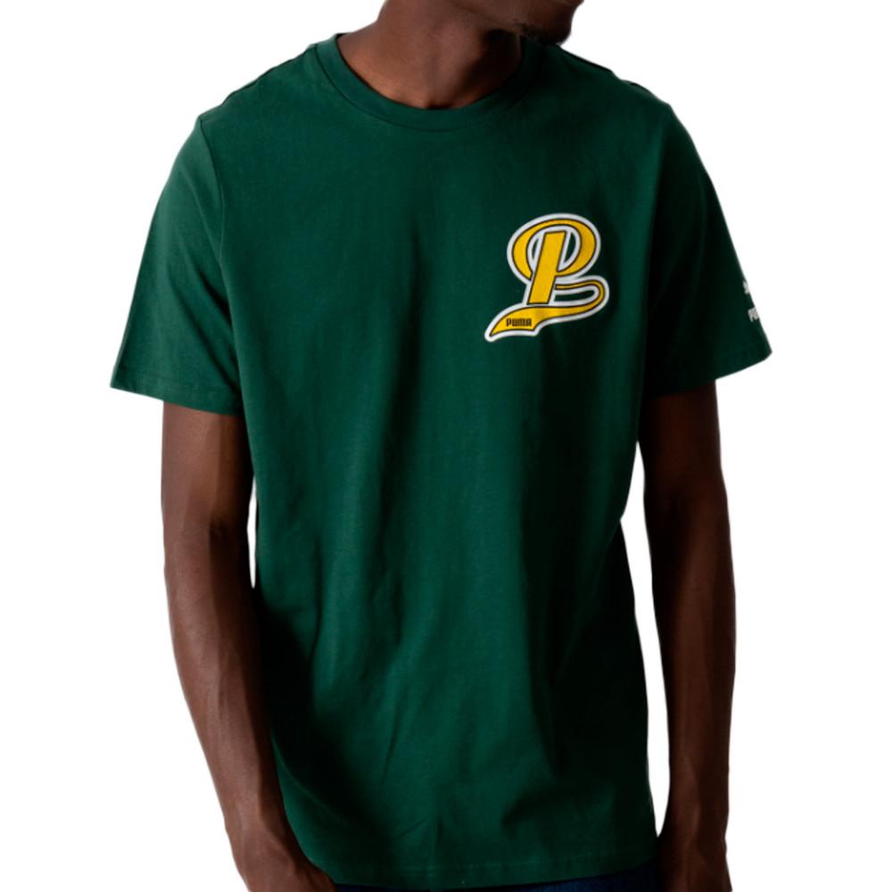 Puma T-shirt Vert Homme Puma Fd Table