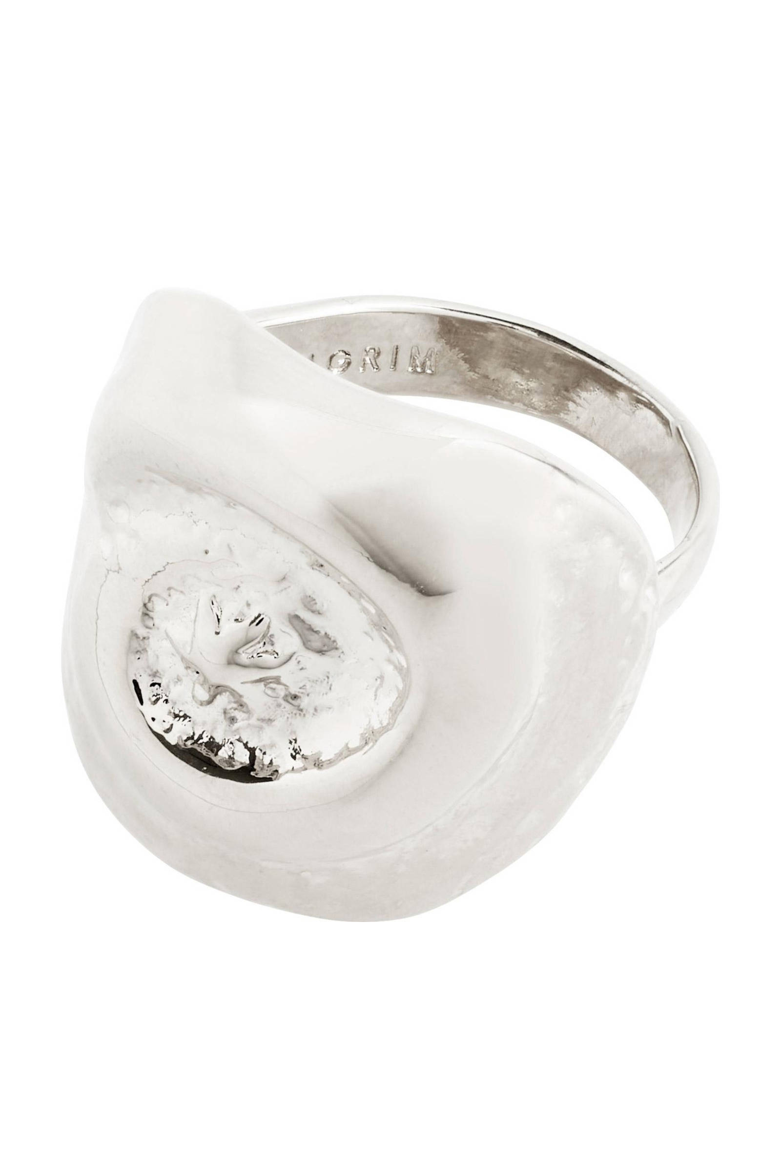 PILGRIM silver plated ring Sea
