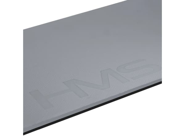 HMS MFK03 GRÅSORT CLUB FITNESSMATTE MED HULLER HMS PREMIUM