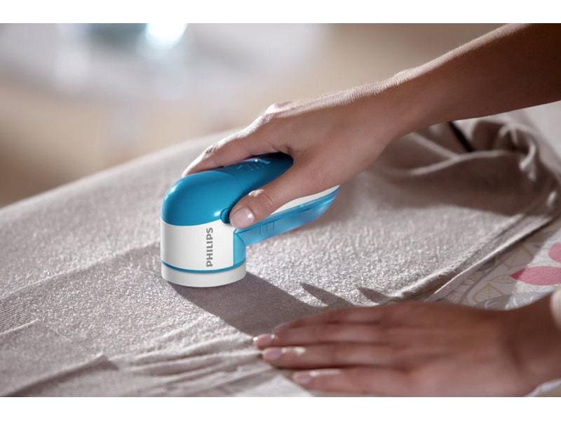 Philips Fusselrasierer GC026/00 Blau Elektrischer Fusselreiniger