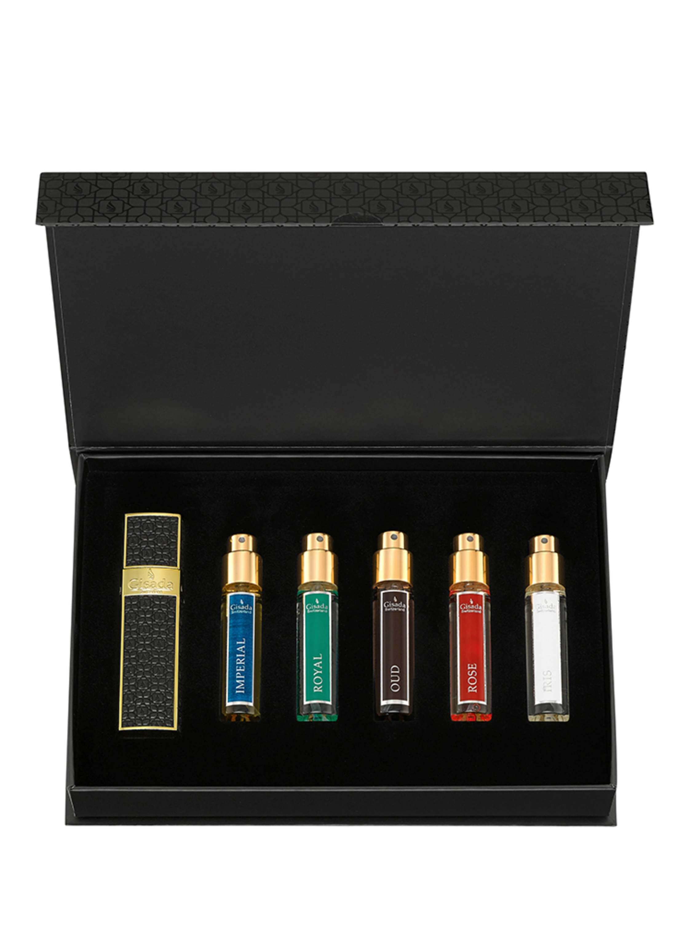 Gisada Switzerland LUXURY LINE TRAVEL SET BLACK