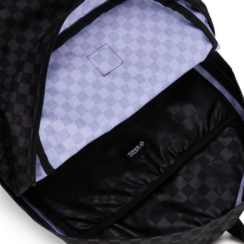 Vans Old Skool Check Rugzak Zilver Meisjes Jongens