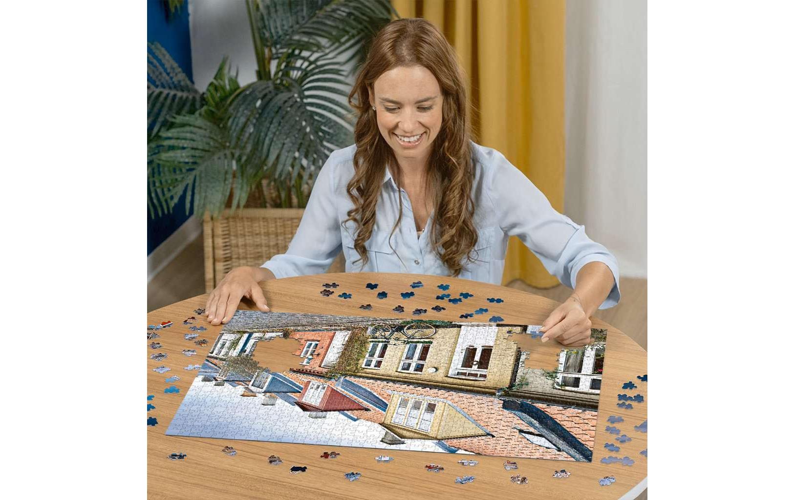 Puzzle Häuser in Aarhus, DänemarkKlassisches Puzzle