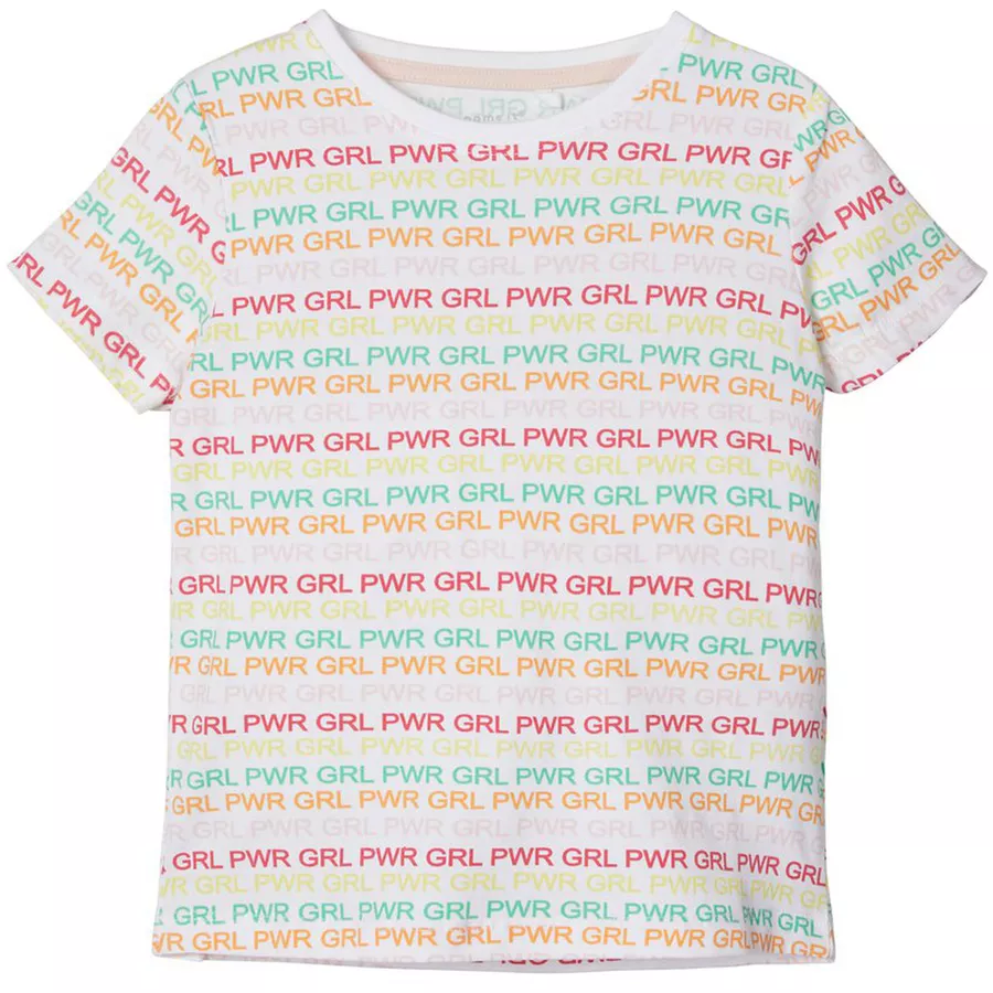 name it T-Shirt NMFHASTRIPE Spring Bud