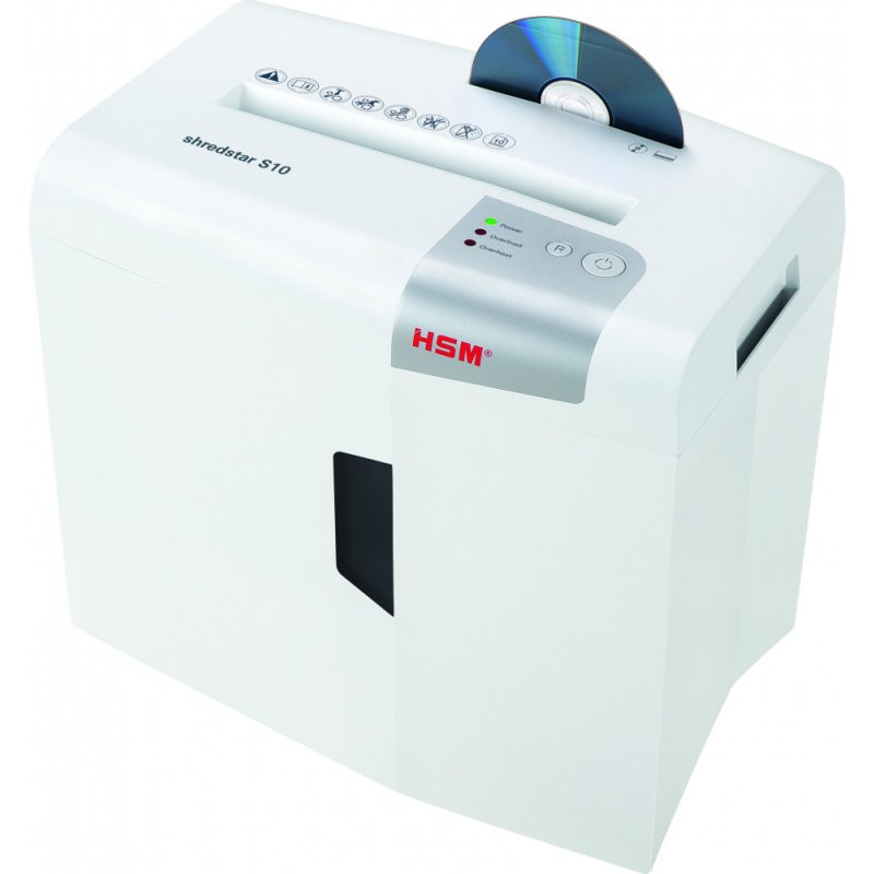 Destructeur HSM Shredstar S10 P-2 - coupe droite