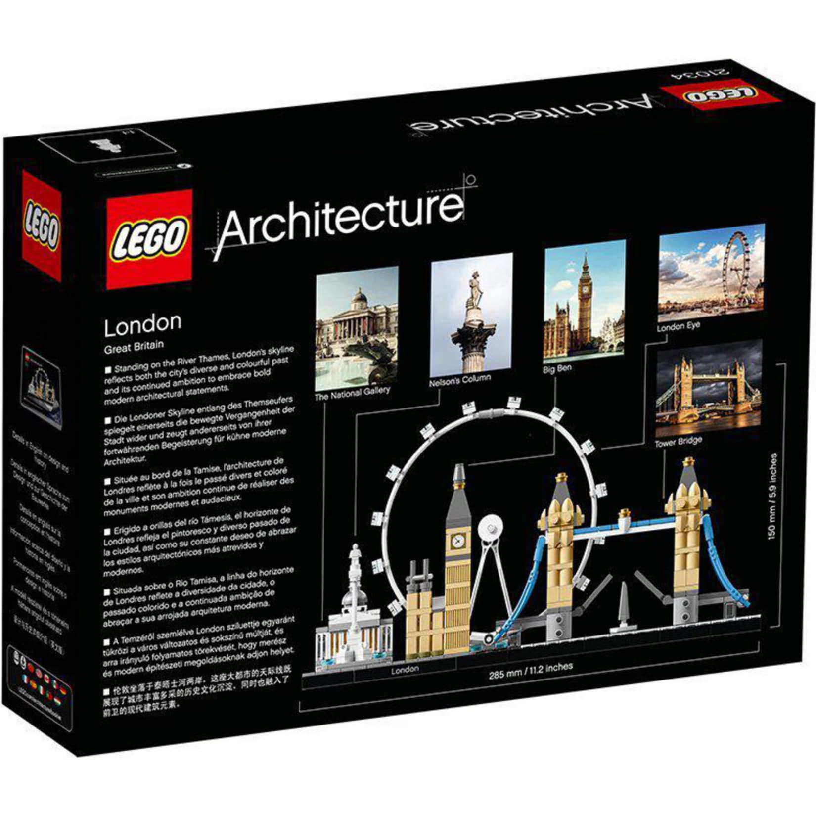 LEGO Konstruktionsspielzeug Architecture London