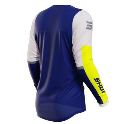 Maillot cross Shot CONTACT - IRON 2023 - Bleu