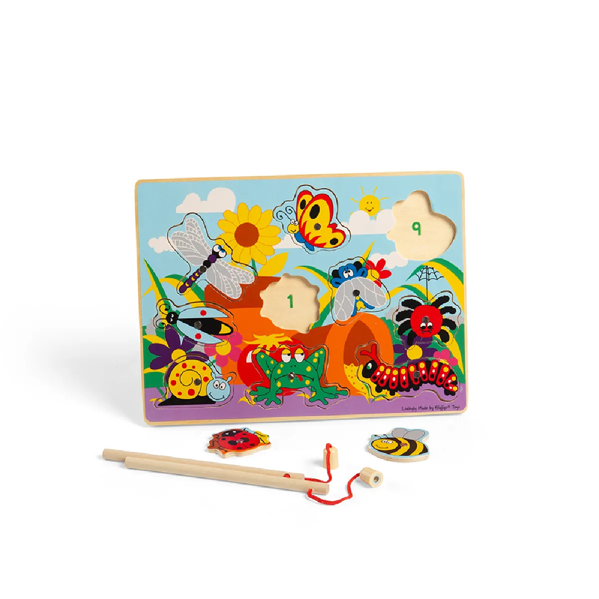 Bigjigs Toys Bigjigs Jouet Insectes Magnétiques