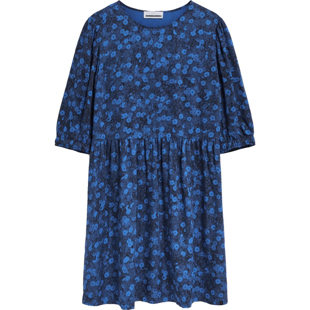 Armedangels Roseaa Milles Fleurs Kleid Damen night sky