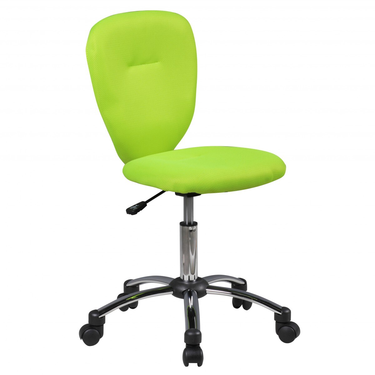 KADIMA DESIGN Kinder-Drehstuhl, ergonomisch, belastbar bis 60 kg, Mesh-Bezug, verstellbar, in Pink/Blau/Grün