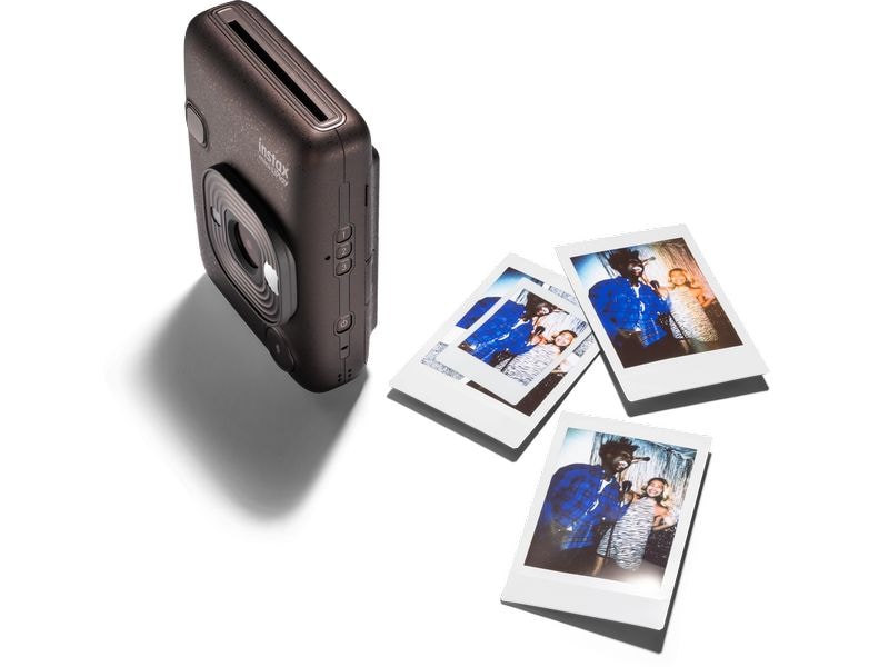 Fujifilm Fotokamera Instax Mini LiPlay Bronze Hybrid-Sofortbildkamera
