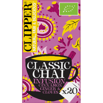 Clipper Classic Chai Organic Infusion 20 stuks 44g