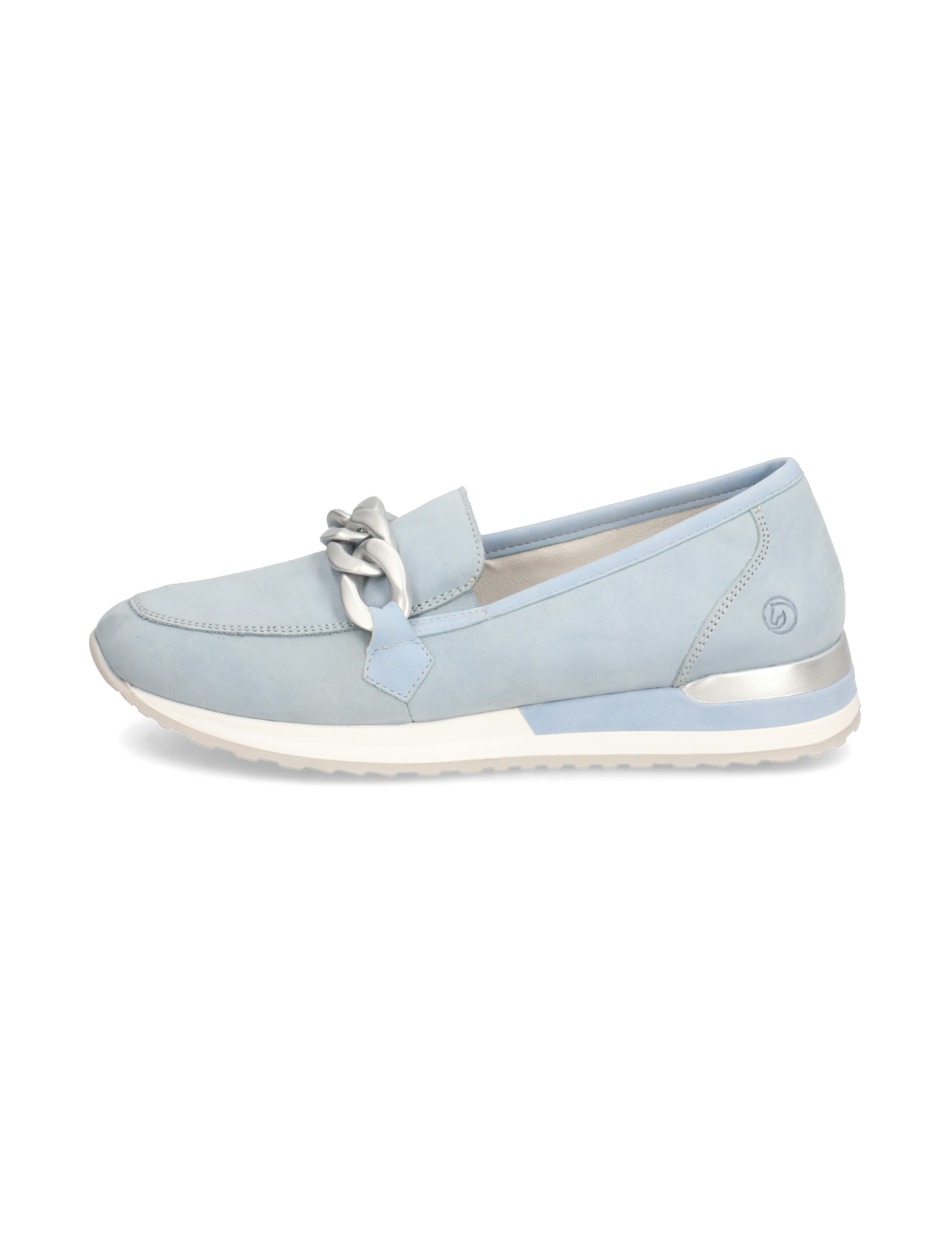 Veloursleder Slipper klassisch