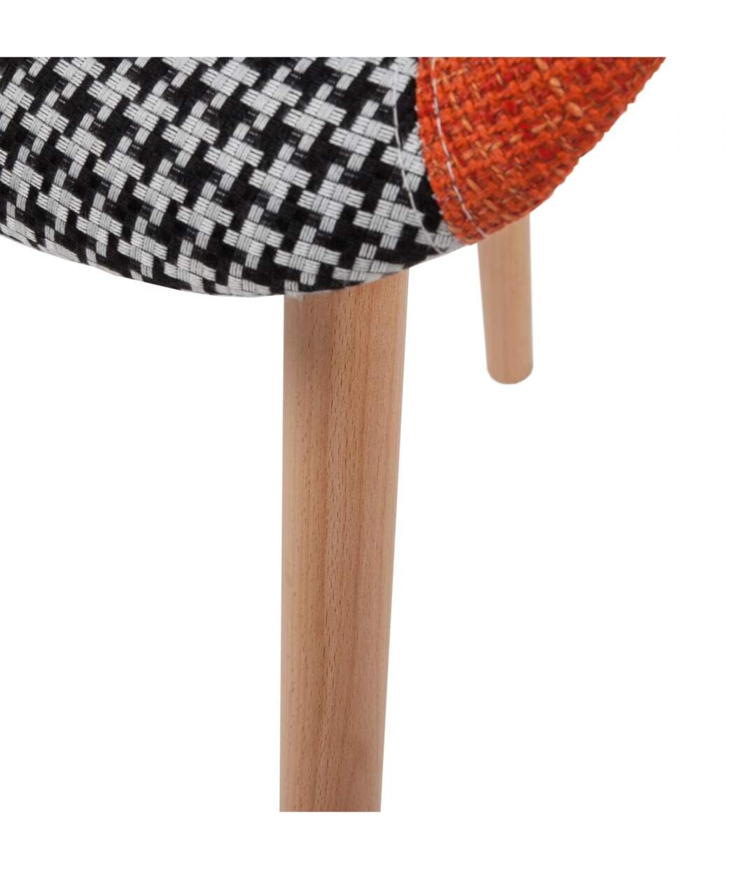 Lot de 2 fauteuils ACE en polyester doux et soyeux fait main FSC