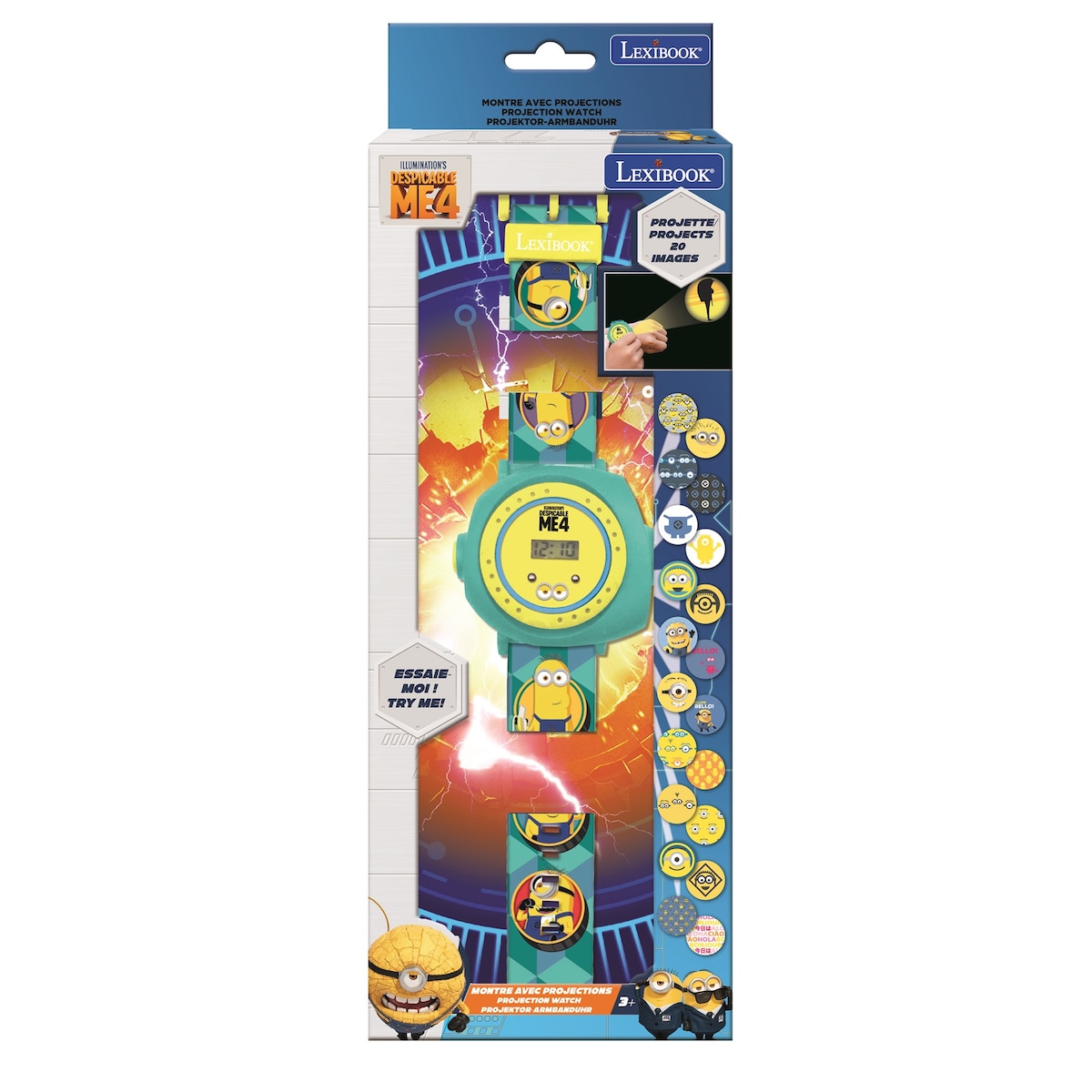 Minions Digital Prosjektor Klokke