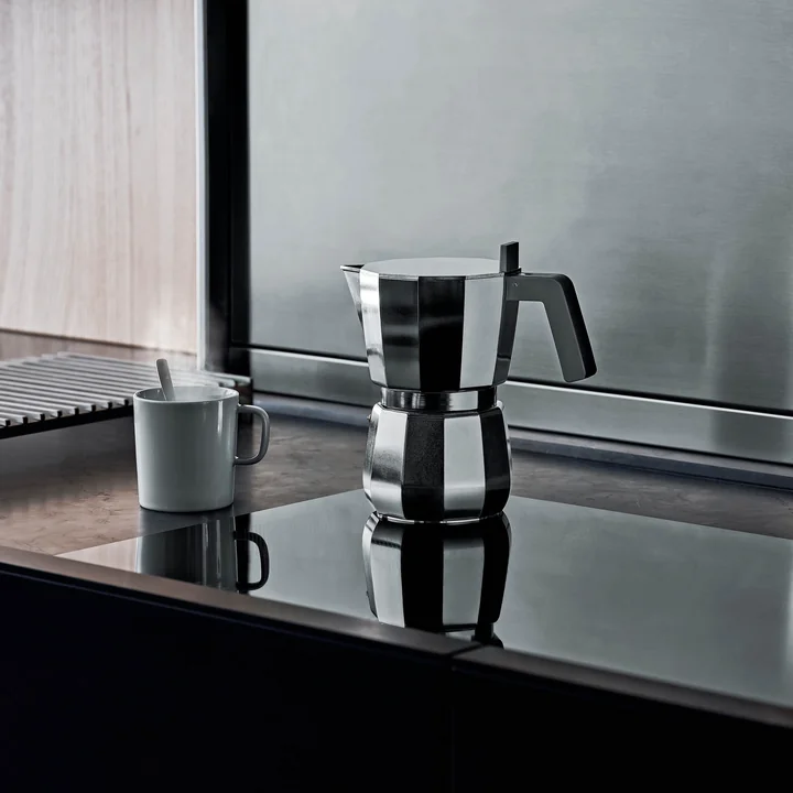 Alessi - Moka Espressokocher, 9 Tassen