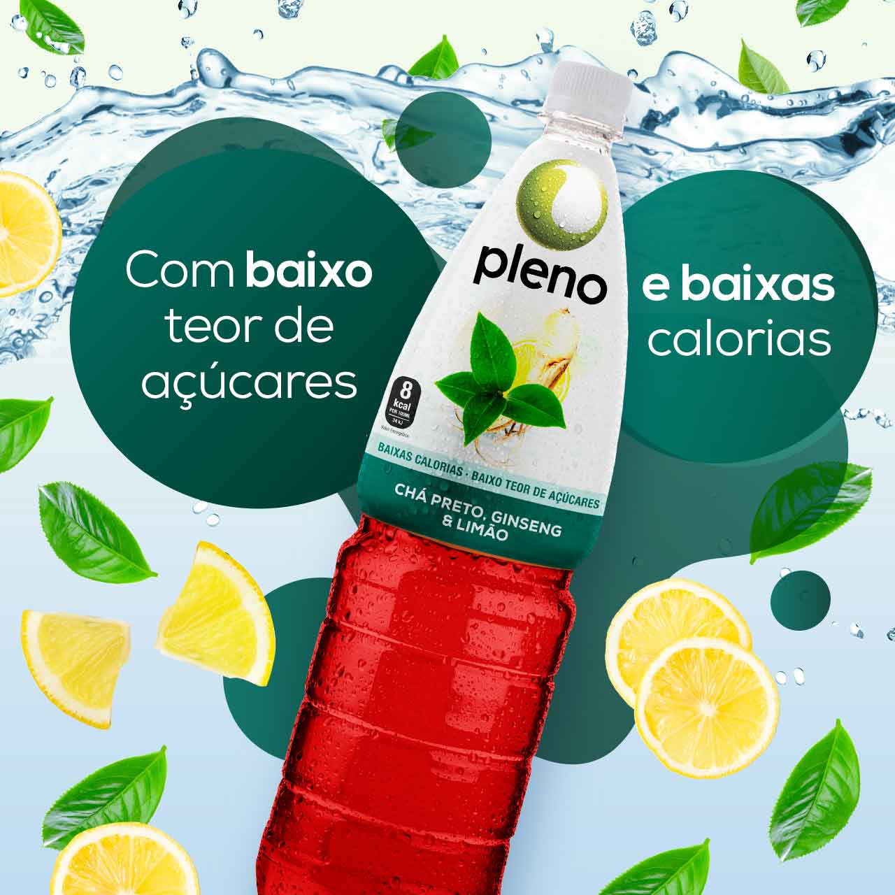 BEBIDA PLENO EARL GREY E LIMÃO 6X0.33L