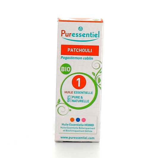 Huile essentielle Bio de Patchouli Puressentiel