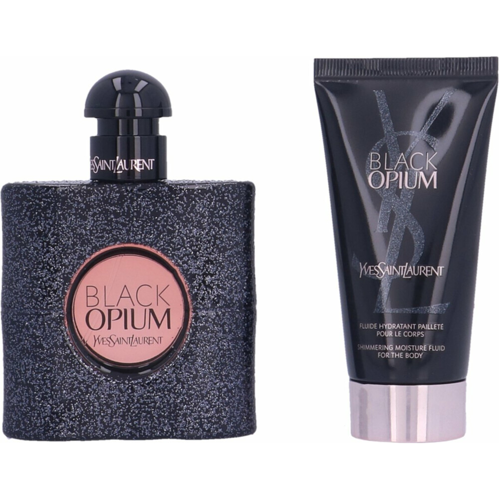 Yves Saint Laurent Black Opium Geschenkset Eau de Parfum 50 ml + Shimmering Body Lotion 50 ml1 set