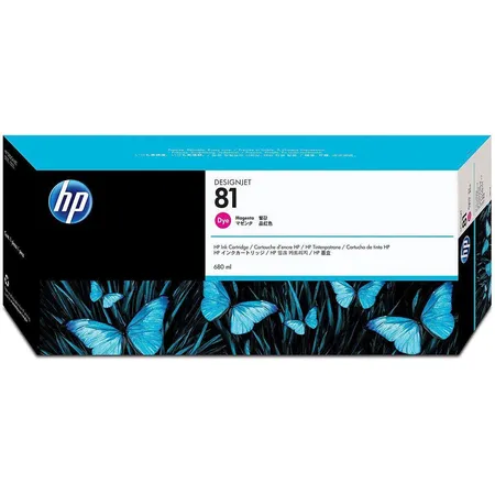 HP Original Tintenpatrone 81 magenta, 680 ml