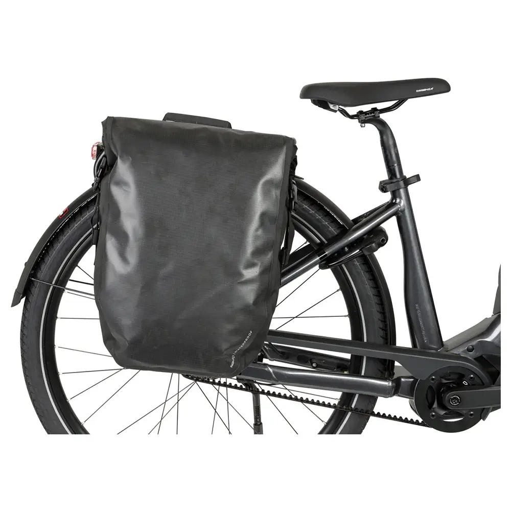 AGU Clean Single Shelter Click'nGo Large 21L Achtertas Reflective Grijs