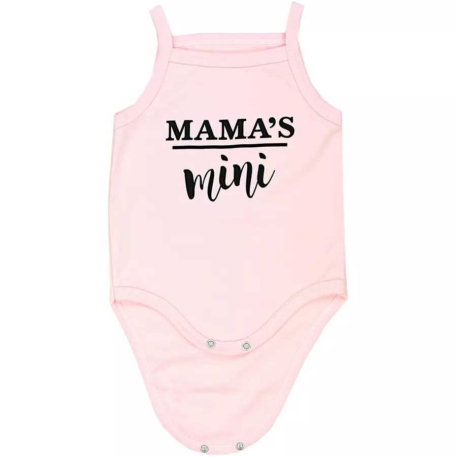 TupTam Mädchen Babybody mit Spagettiträger Sommer 5er Pack rosagrün