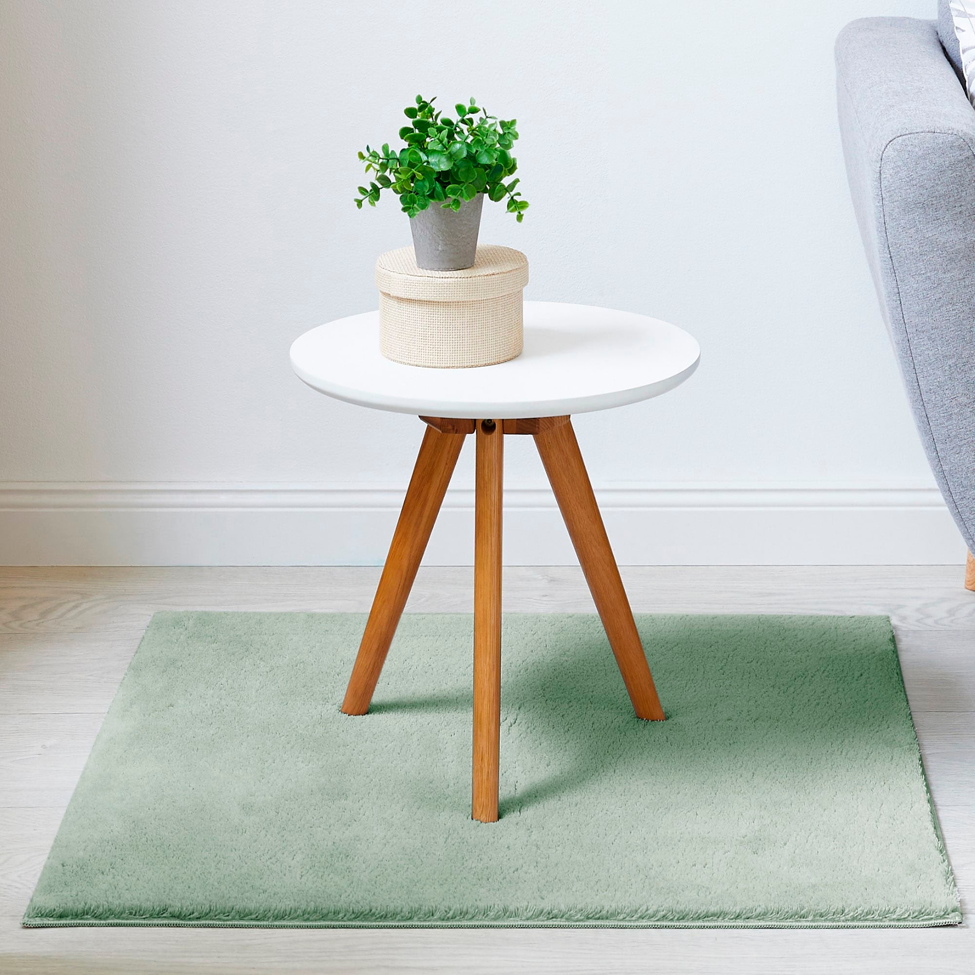 Andiamo Teppich »Arezzo« rechteckig 16 mm Höhe Uni Farben, weicher Flor, waschbar, ideal im Wohnzimmer & Schlafzimmer