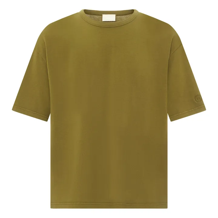 SMALLABLE BASICS T-Shirt Oversize Homme Coton Bio | Bronze