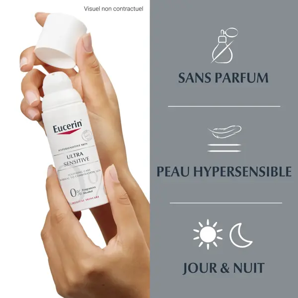 Eucerin Ultra Sensitive Cuidado Suavizante para Pele Normal a Mista 50ml