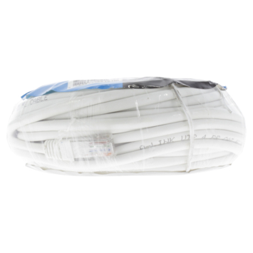 Q-Link UTP kabel CAT5E AWG26 2RJ45 20 meter wit