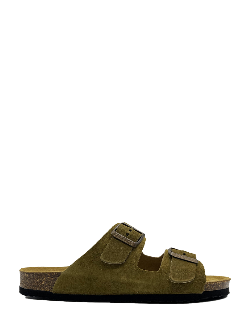 PLAKTON MULES FEMME DAIM KAKI