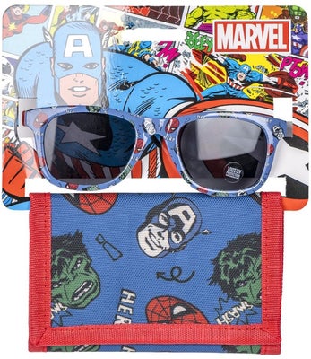Marvel Avengers Solbriller & Lommebok