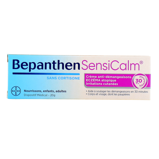 Bepanthen Sensicalm - Crème Anti-Démangeaisons et Eczéma