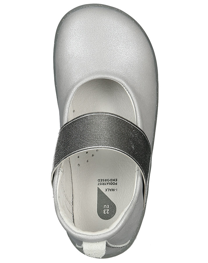 Ballerinas DEMI in mattsilber