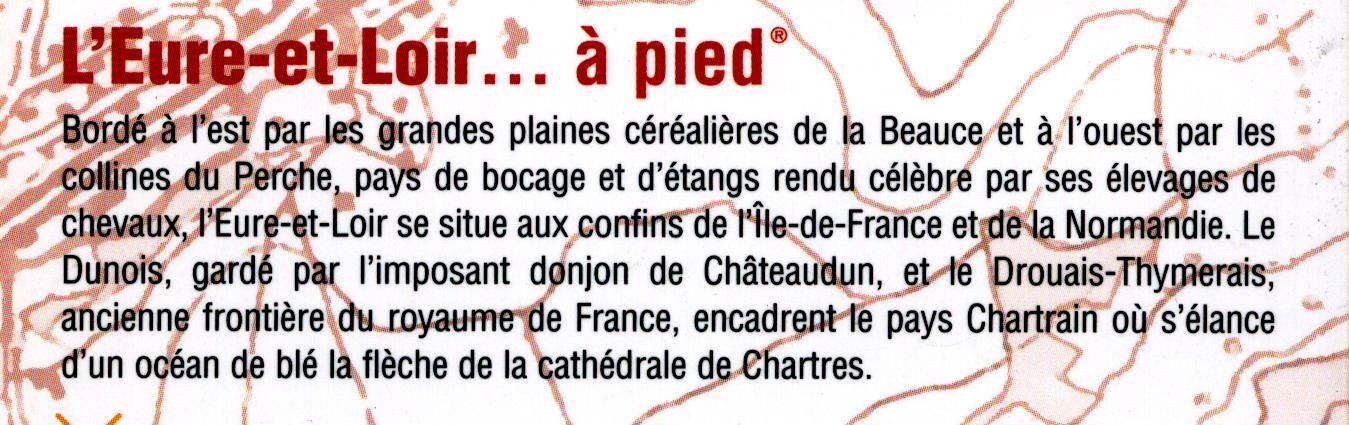 FFRP - D028 L EURE ET LOIR A PIED FFRP