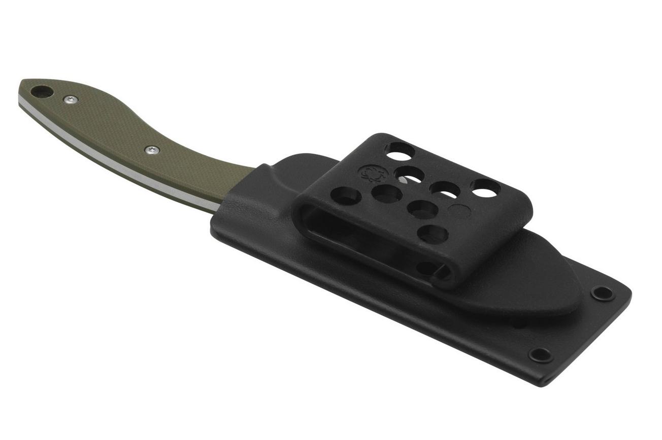 Spyderco Stok Bowie FB49GPOD OD Green G10 vaststaand mes, Sjoerd Stok design