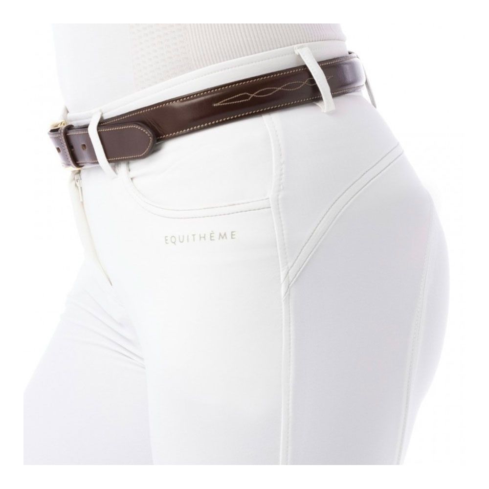 Equitheme TINA - Pantalon siliconé Femme blanc