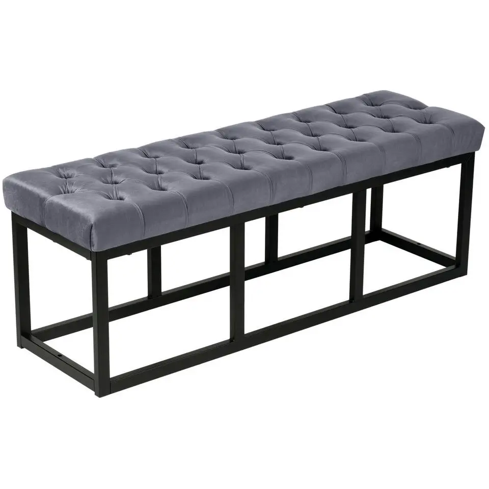 CLP 2-zits Bankje Polson 120 cm - grijs