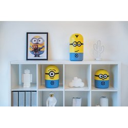 Boîte de rangement Minions 'bob', 6 L, bleu/jaune