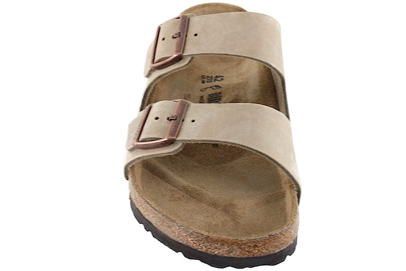 BIRKENSTOCK ARIZONA TOBACCO SLENTERS I BRUNT SKIND