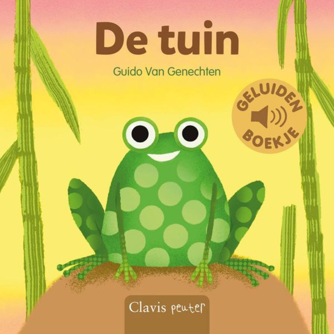 Uitgeverij clavis geluidenboekje de tuin