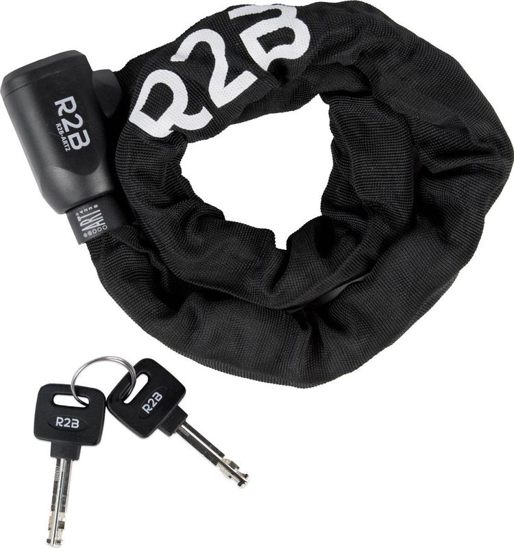 R2B - Kettingslot - ART 2 - Fietsslot - Gecertificeerd - Voor E-Bikes & Fietsen