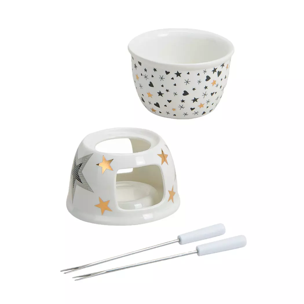 Schoko-Fondue Stern/Herz 250 ml