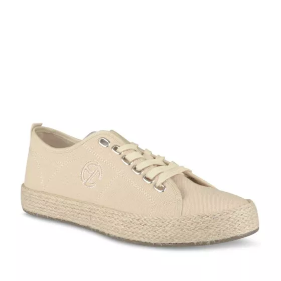 Baskets BEIGE ENRICO COVERI