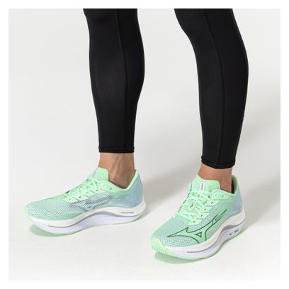 Chaussures Running Mizuno Wave Rebellion Flash 2 Vert Homme