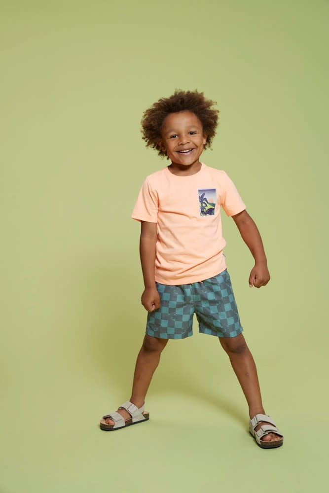 Sturdy Sturdy t-shirt - Lagoon Legends neon oranje