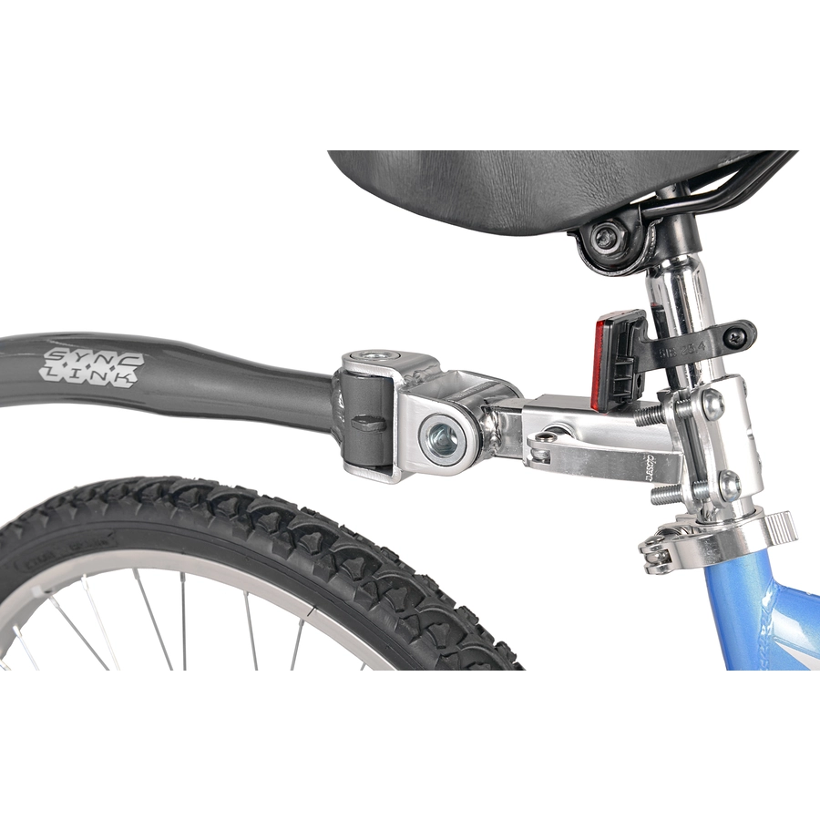 WeeRide Tandem Fahrradanhänger Copilot XT Grey